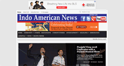 Desktop Screenshot of indoamerican-news.com